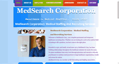 Desktop Screenshot of medsearchcorp.com